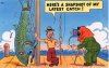 “Here's a snapshot of my latest catch!”. (Etats-Unis, vers 1980)., (glace) (CAP0006)