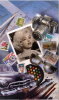 Carte de voeux 2 volets “Heureux anniversaire”. Pentax Z10. (vers 1990)., - (CAP0091)