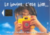 “Le boulot c'est bien... Mais les vacances, c'est plus photogénique”. (Combier, Cartapuce, vers 1998)., - (CAP0100)