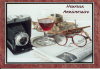 Carte de voeux 2 volets “Heureux anniversaire”. Agfa Silette. (vers 2000)., - (CAP0175)