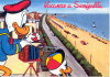 Donald photographiant une plage. (<1964)., - (CAP0228)