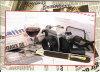 Carte de voeux 2 volets “Joyeux Anniversaire”. Le stylo est en relief. (Fotoline, vers 2000)., - (CAP0257)