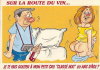 “Sur la route du vin...”. (vers 1980)., - (CAP0298)