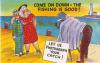 “Come on down - The fishing is good!”. (Etats-Unis, vers 1960)., - (CAP0471)