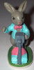 Lapin en plâtre. (1993)., - (GAD0196)