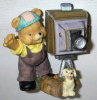 Figurines: animaux photographes